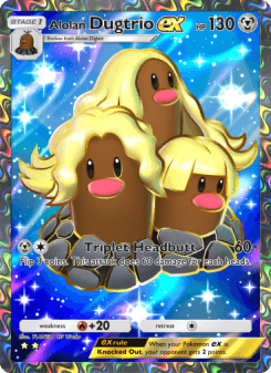 Alolan Dugtrio ex